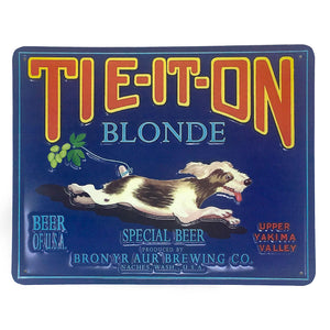 Tie-it-on Blonde Tin Tacker